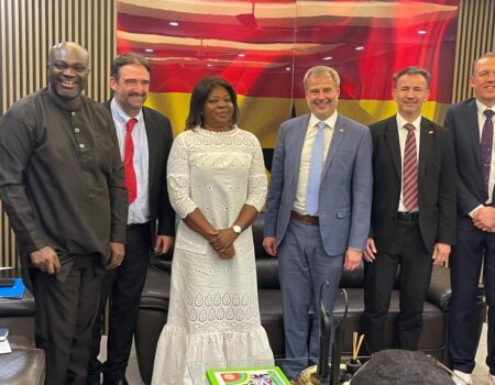 Environment Minister Confers With German Commissioner For Green Hydrogen